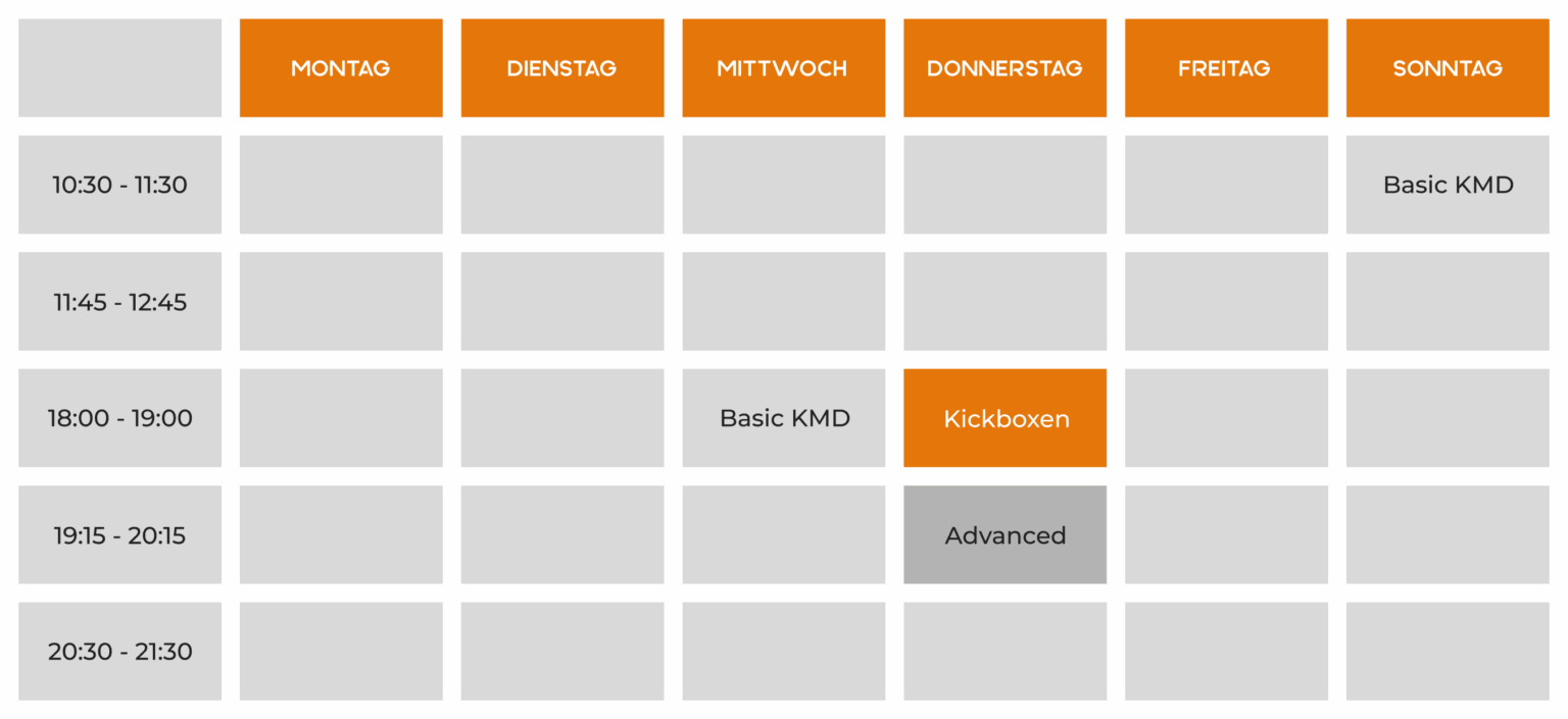 KBK Stundenplan Paunsdorf Halle 2